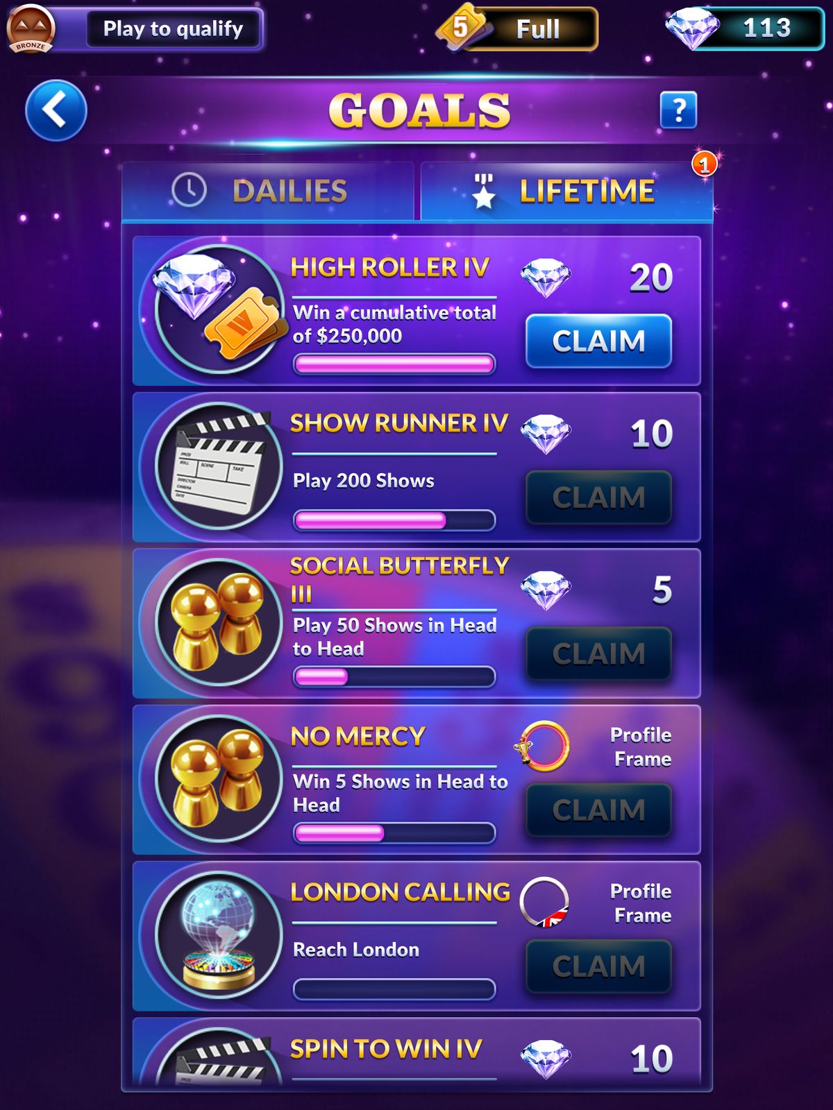 Casinia game